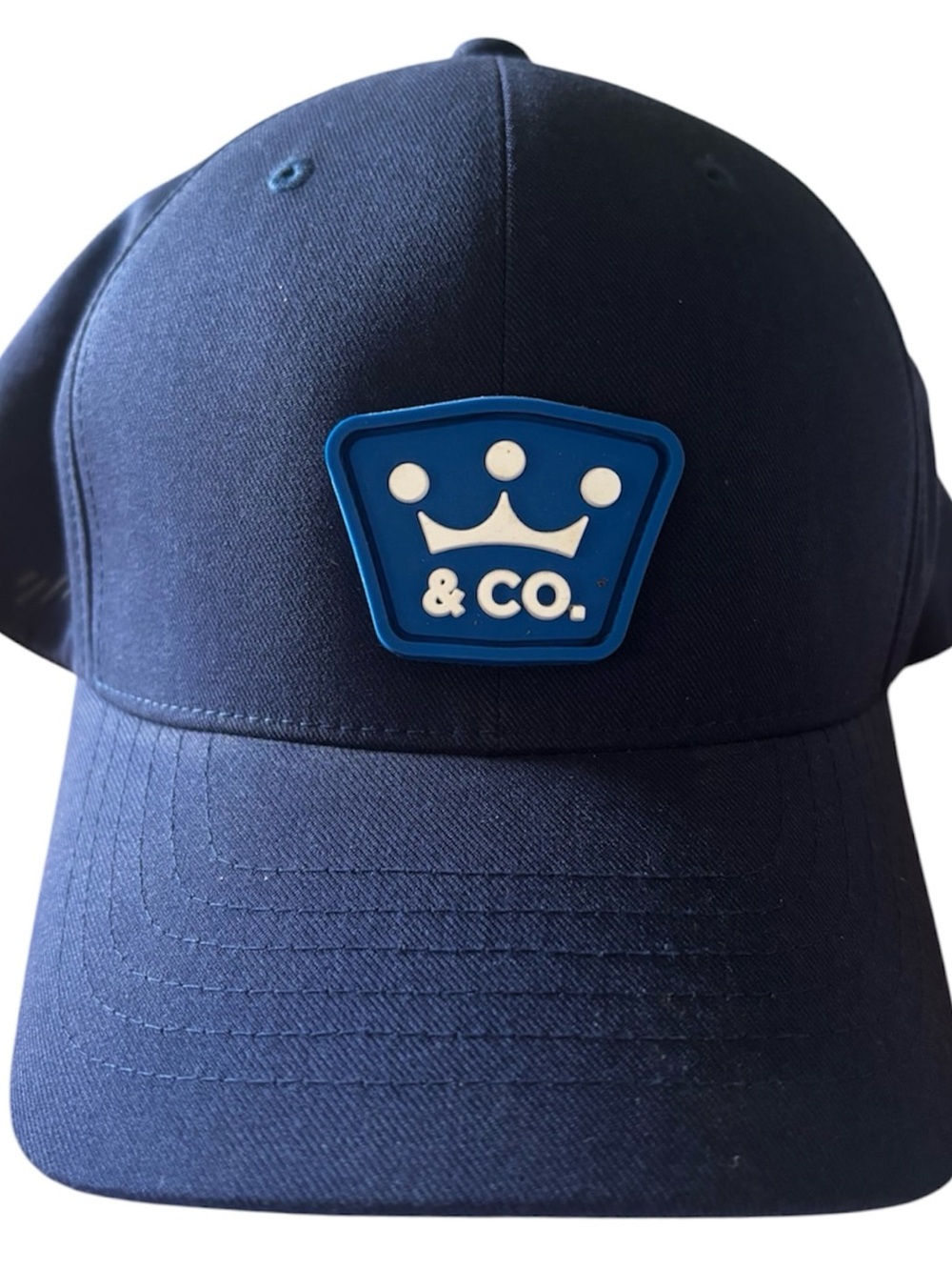 SCOTTY CAMERON GALLERY Crown & Co Patch Golf Truckers Hat Navy Blue